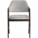 Milton Smoke Acacia / Polo Club Stone Dining Armchair